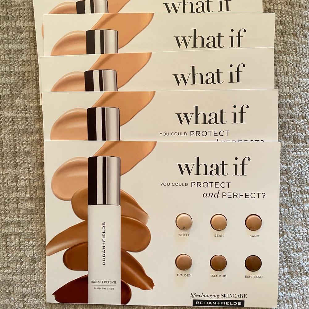 Rodan and Fields Radiant Defense Sample Packs